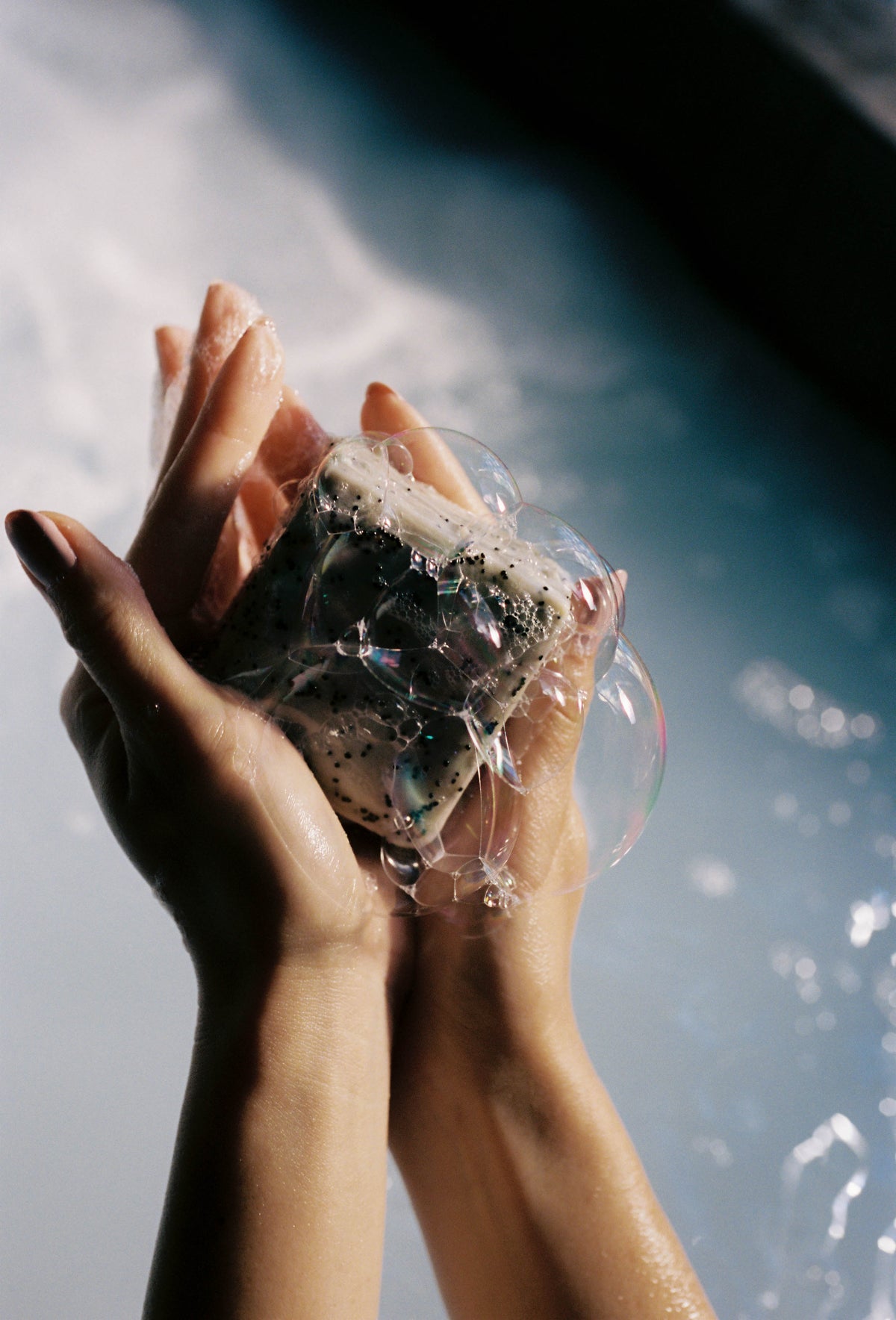Morning Exfoliating Peppermint Soap Brick