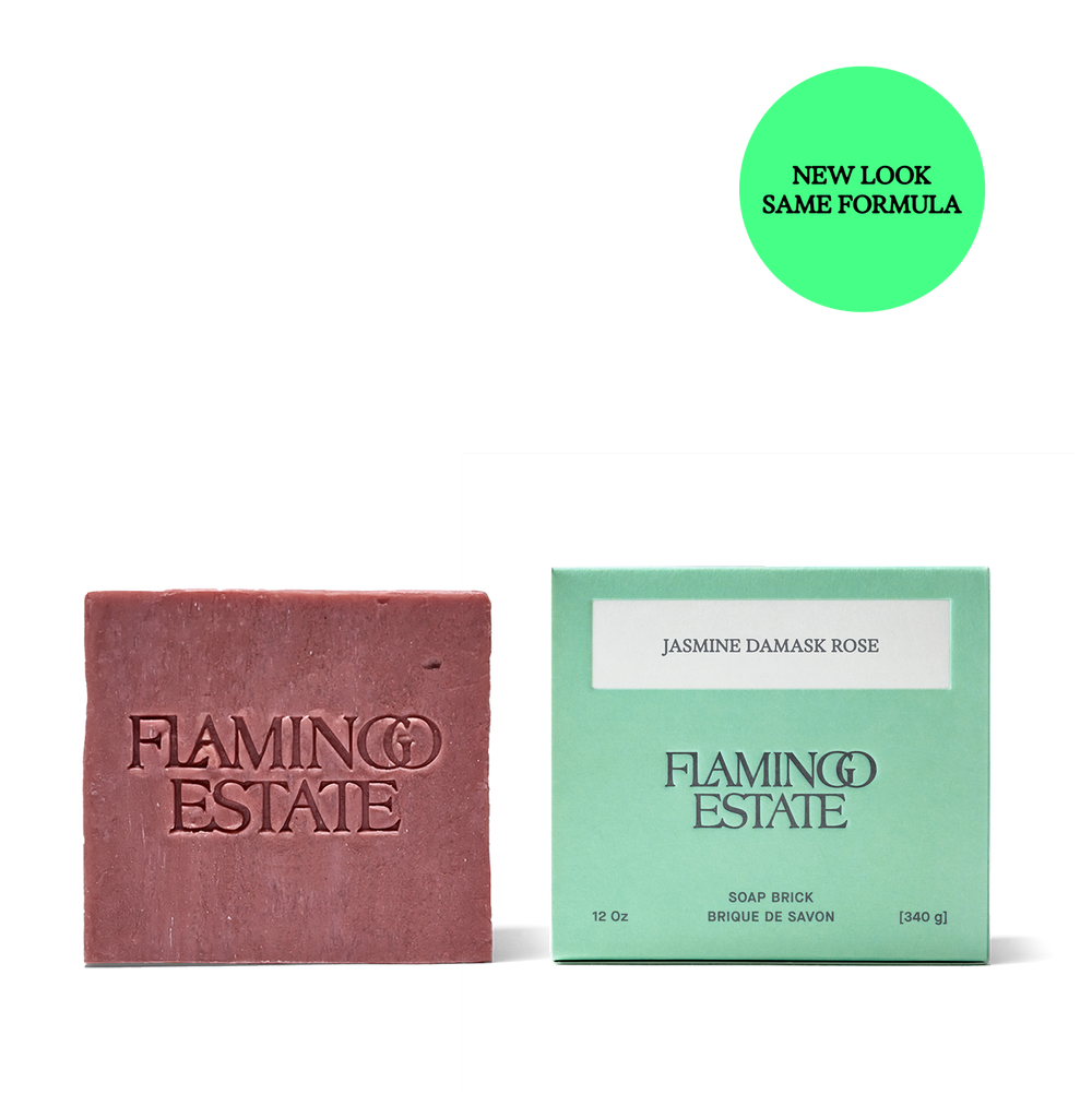 Jasmine Damask Rose Soap Brick