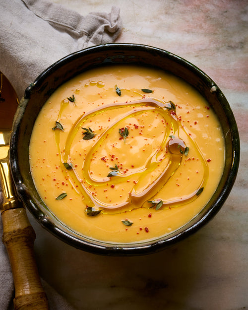 Butternut Squash Soup with a Hint of Coconut