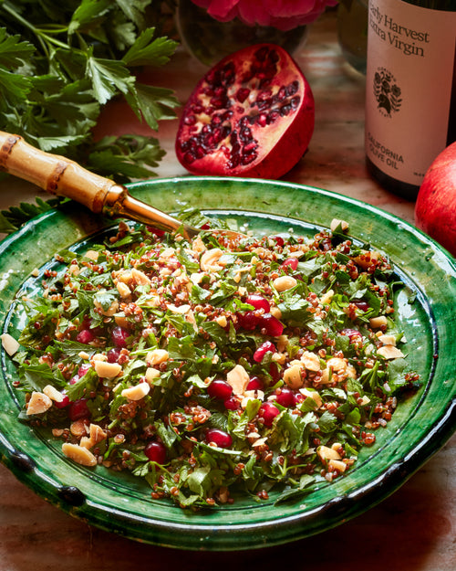 Almond, Mint & Pomegranate Tabbouleh