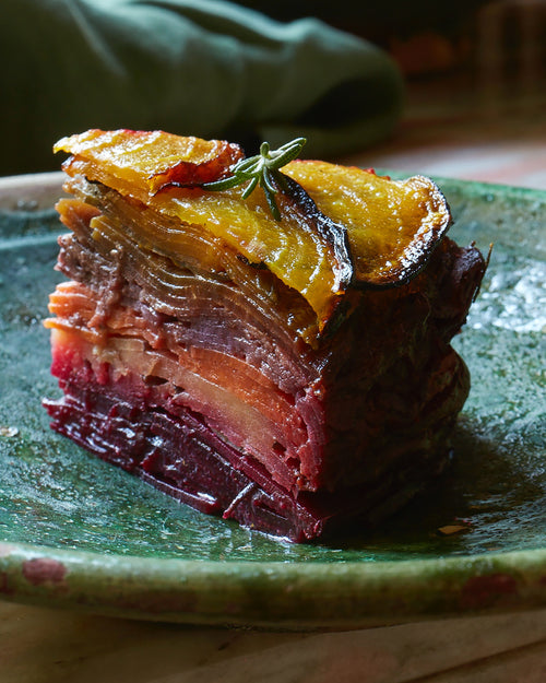 Rainbow Root Gratin