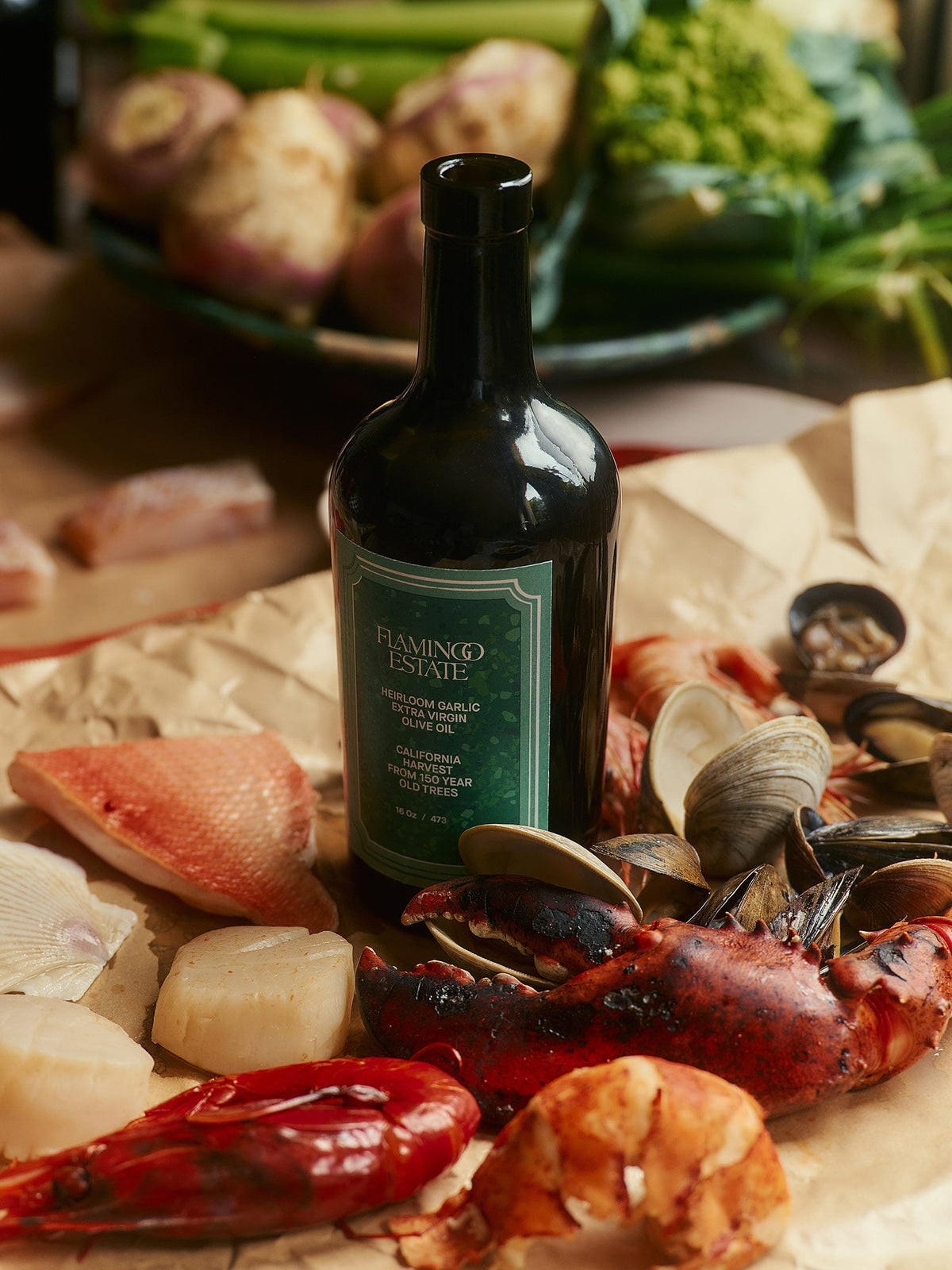 MEMBER GIFT: Heirloom Garlic Olive Oil - Flamingo Estate