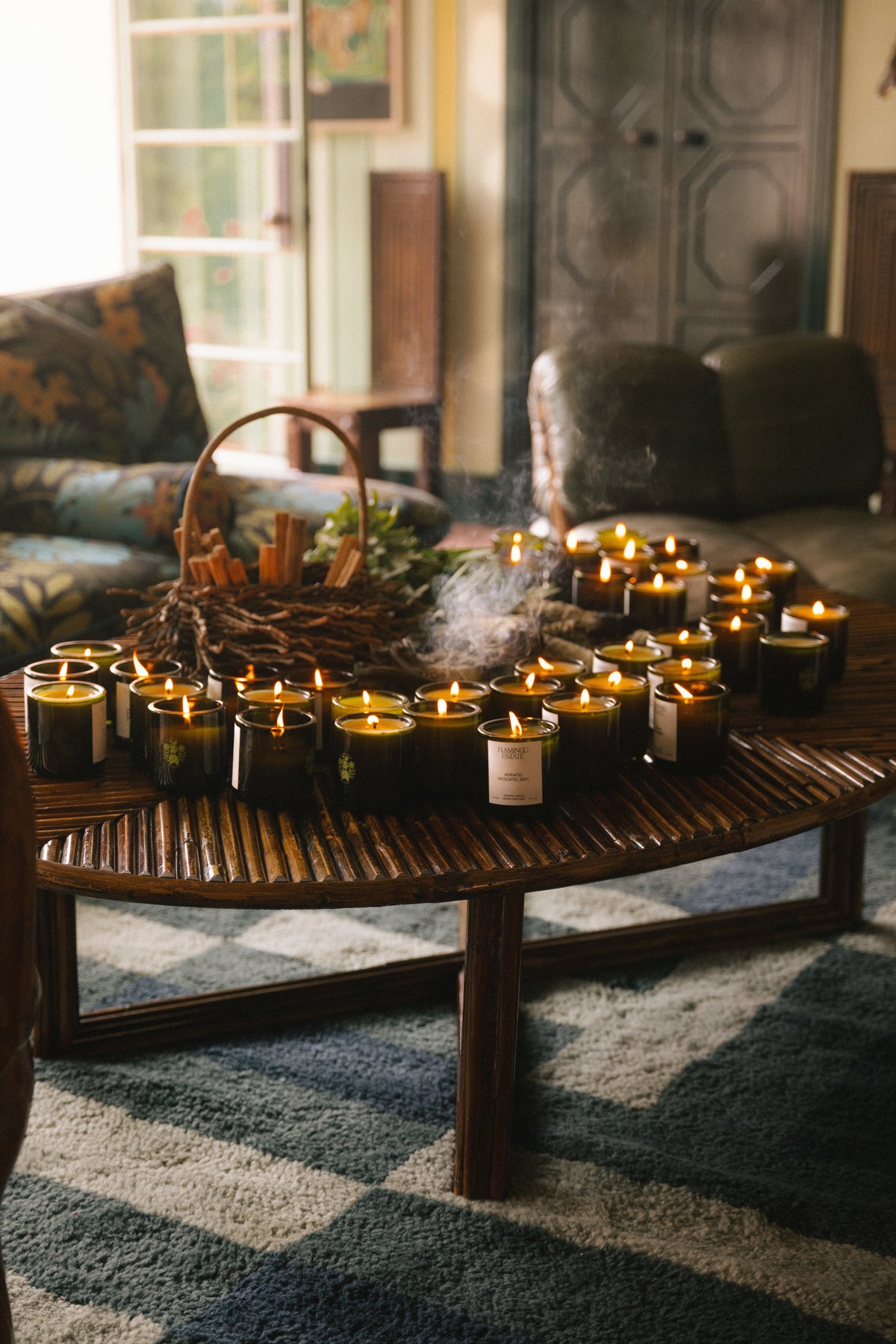 Adriatic Muscatel Sage Candle - Flamingo Estate