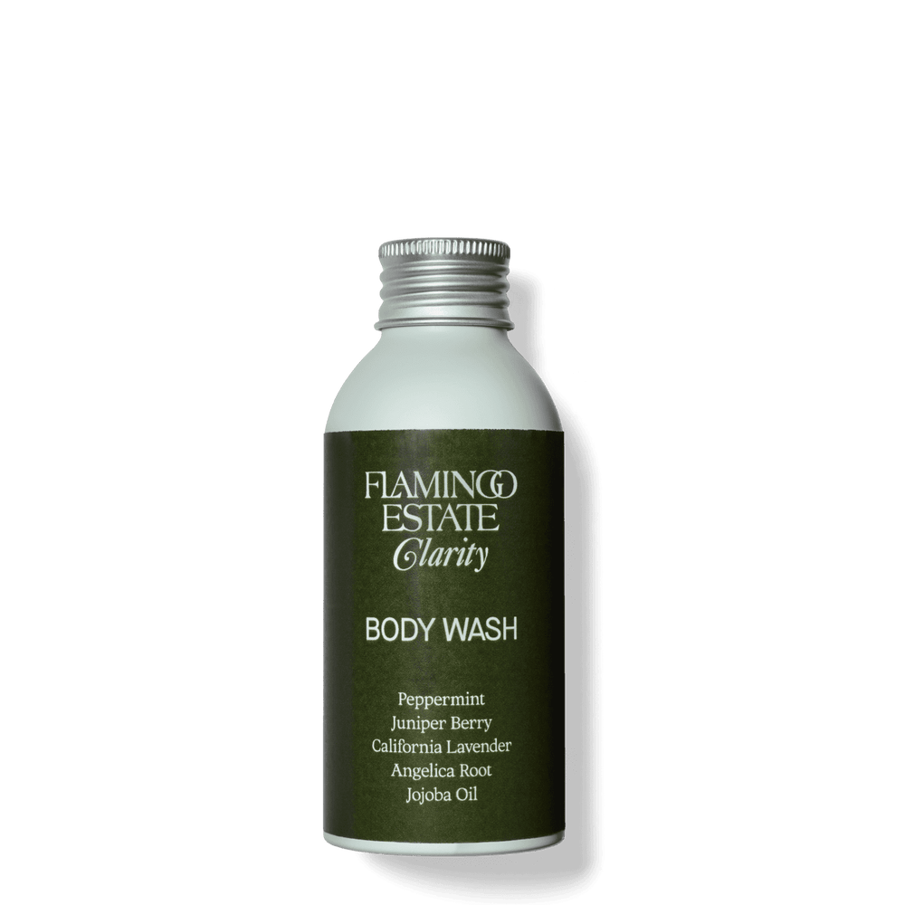 Bottle of Flamingo Estate Clarity Body Wash