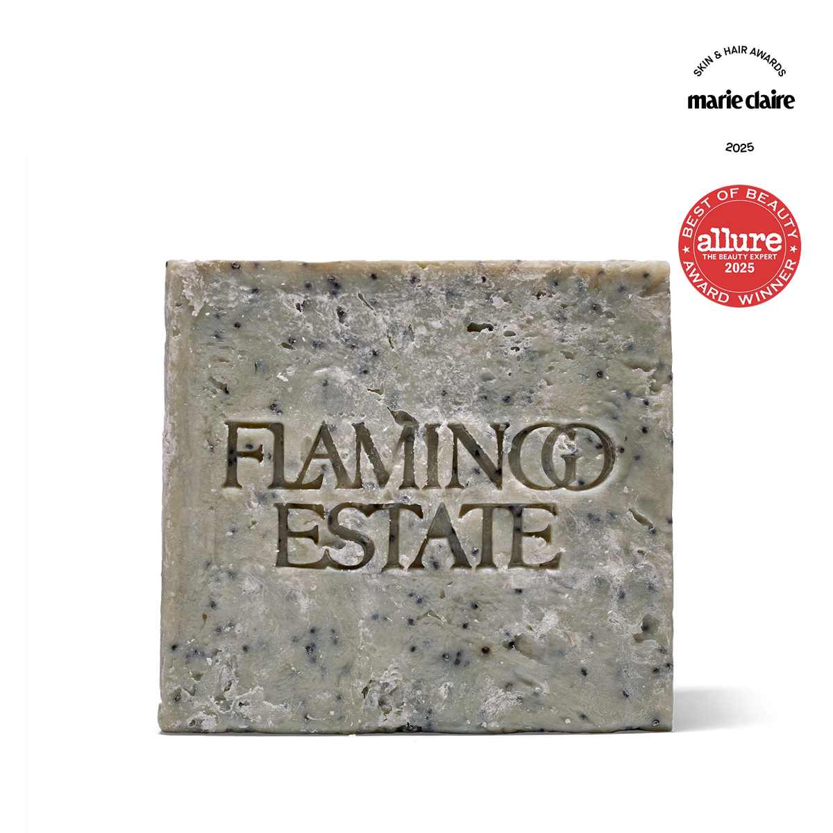 Morning Exfoliating Peppermint Soap Brick - Flamingo Estate