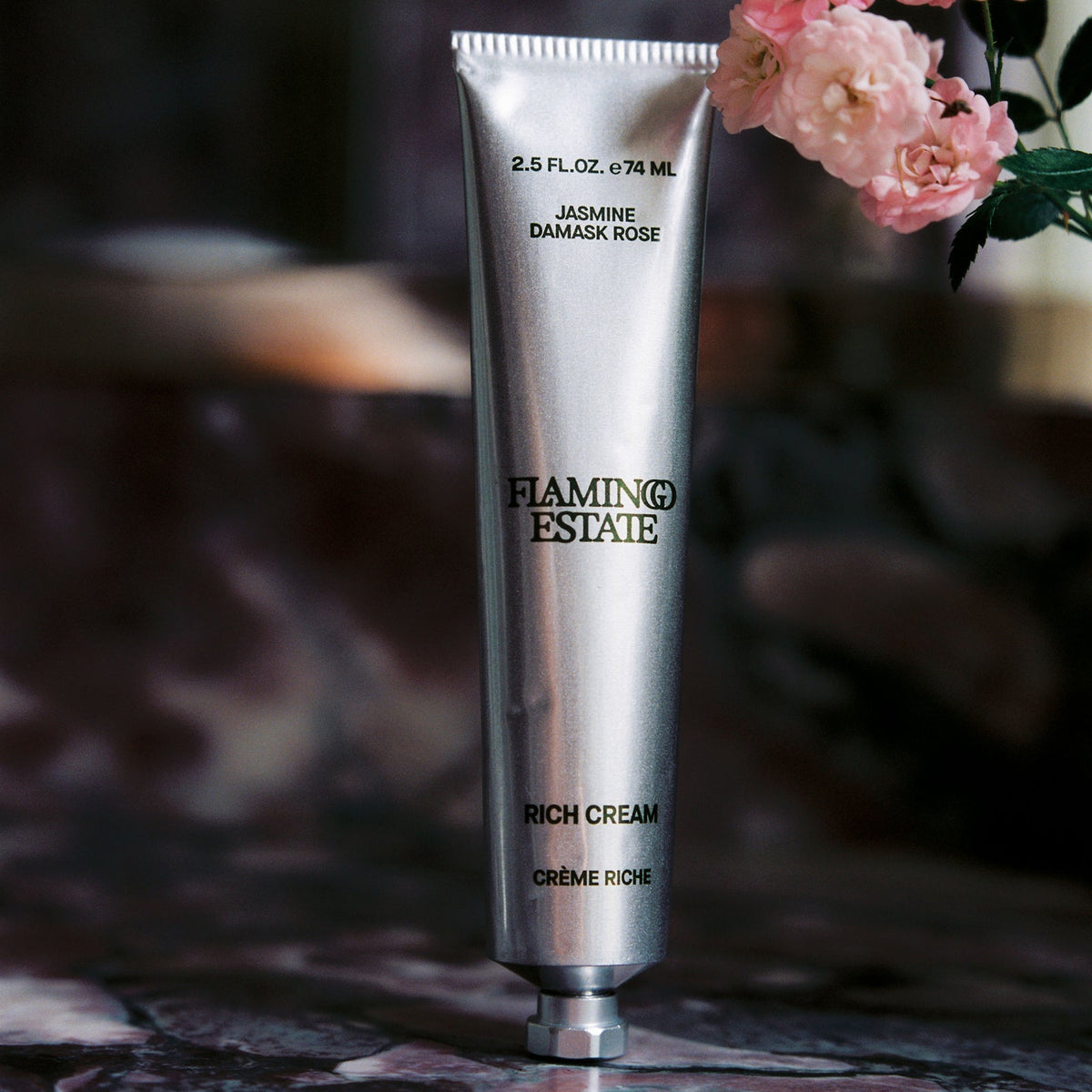 Jasmine Damask Rose Rich Cream - Flamingo Estate