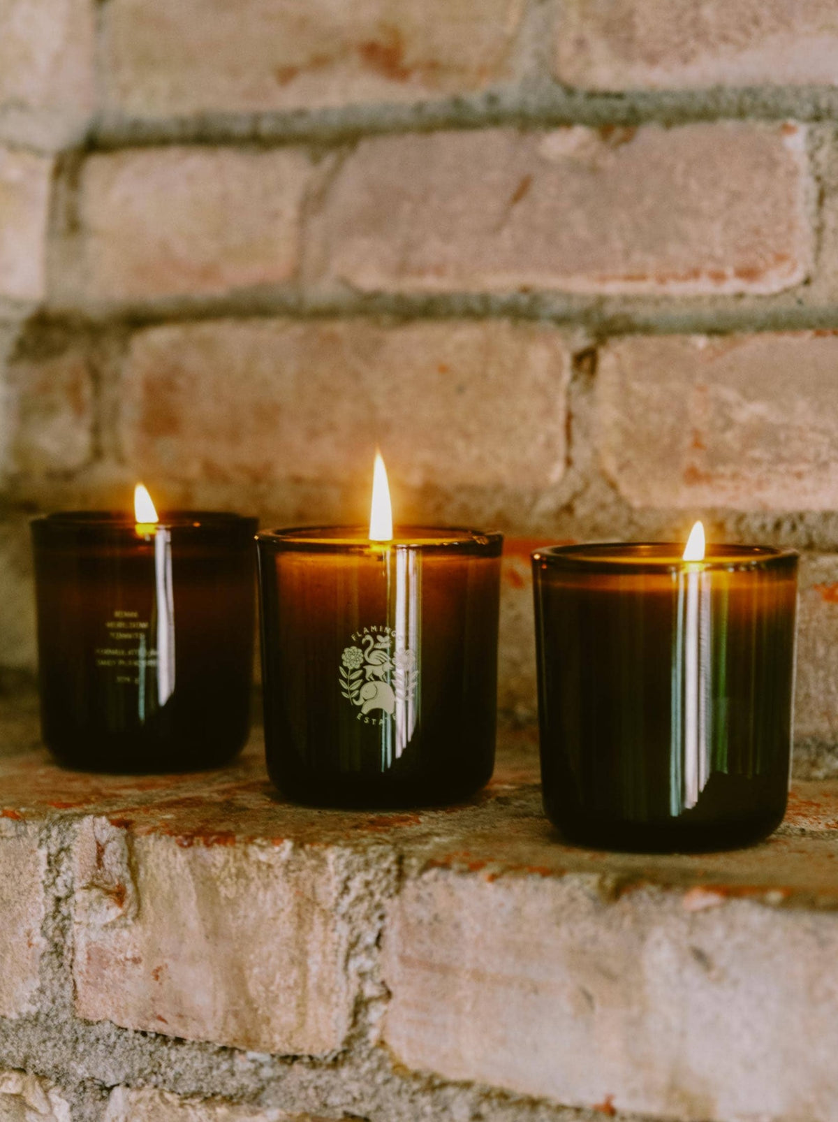 Three Brothers Candle Set - Flamingo Estate